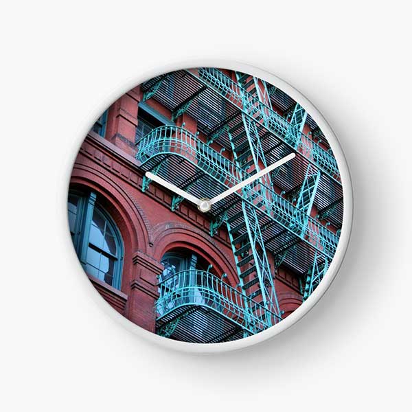 NYC Urban Abstract Clock