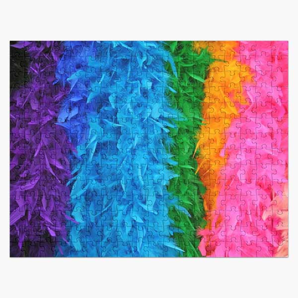 Puzzle Feather Boa Puzzle