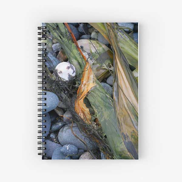 Seaweed Swirl Nature Abstract Notebook