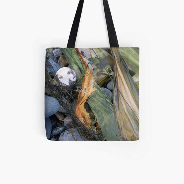 Seaweed Swirl Nature Abstract Tote Bag