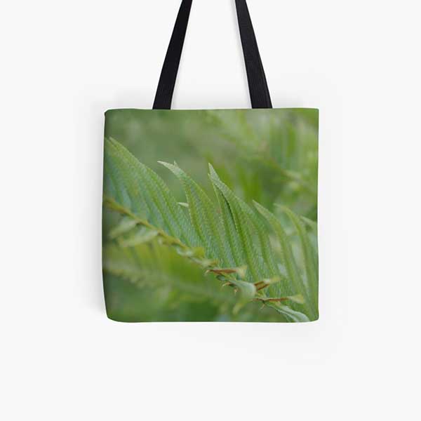 Vitality Nature Abstract Tote Bag