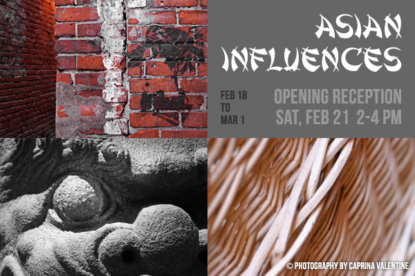 Asian Influences at Coast Collective Gallery - Photography by Caprina Valentine